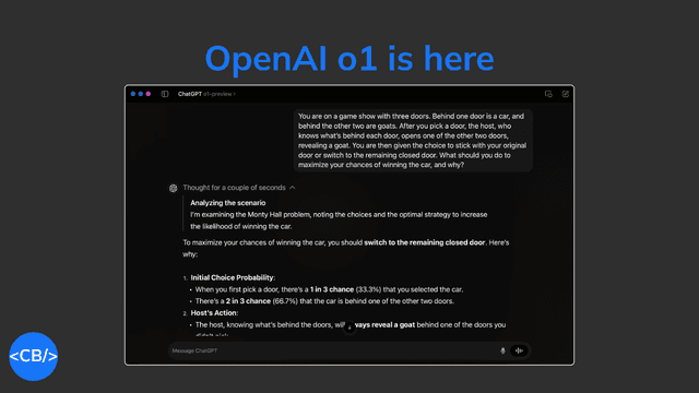 OpenAI&#8217;s new o1 model changes EVERYTHING