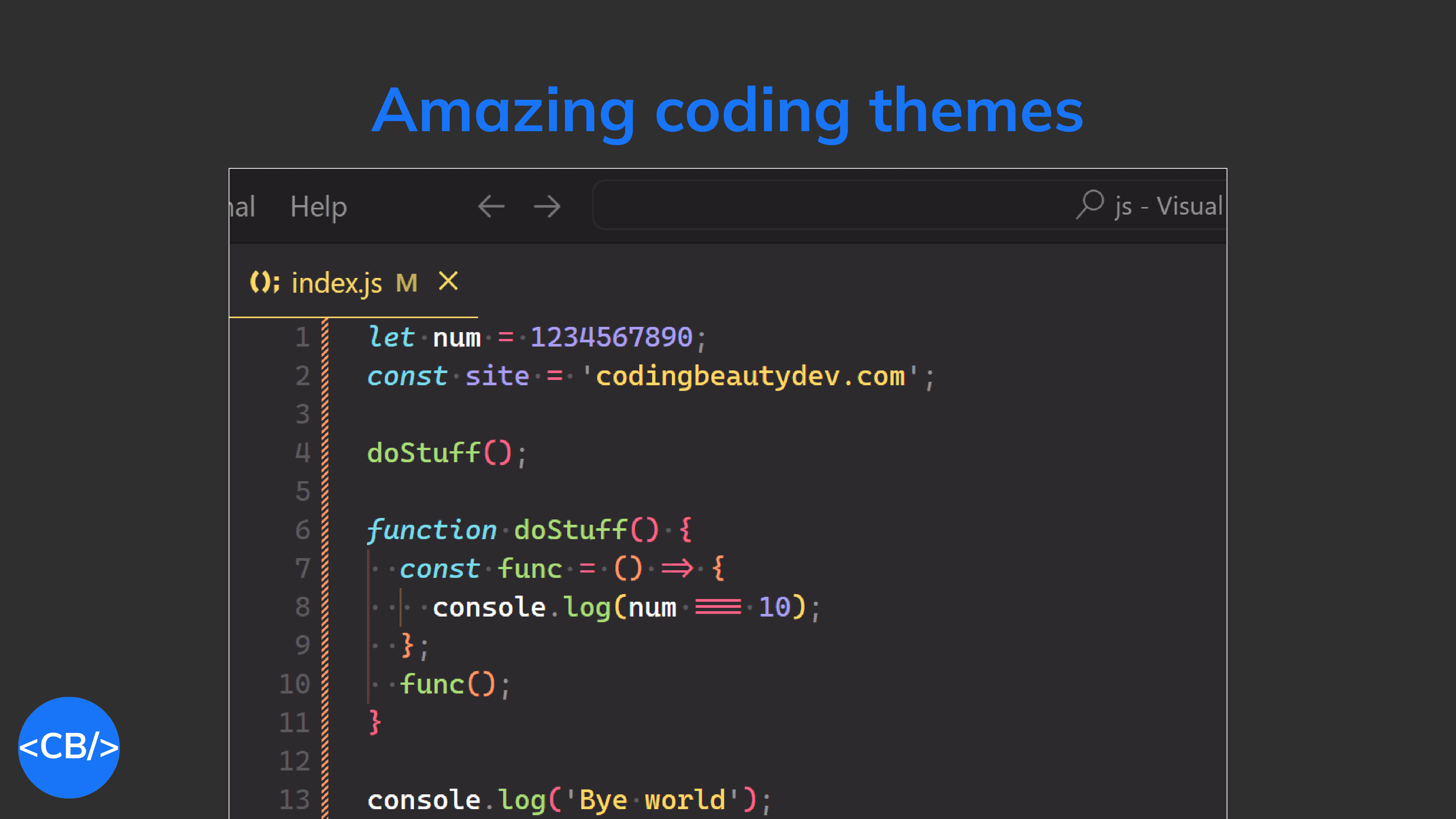 These coding themes are incredible